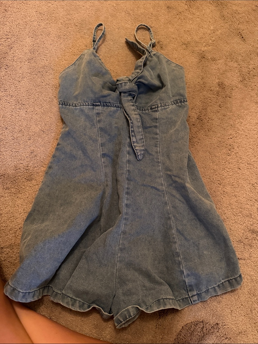 Women’s SHEIN XS denim romper